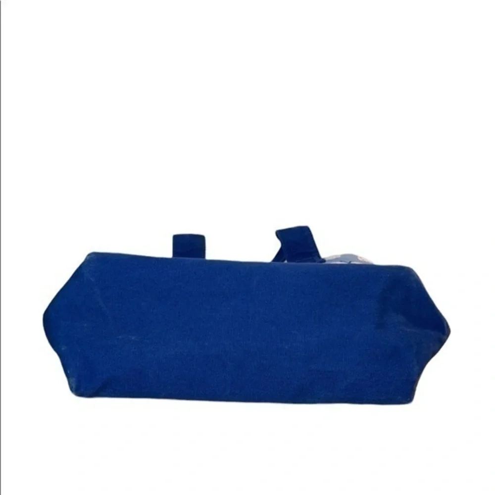 NOT FOR SALE Pottery Barn Kids Blue Butterfly Print‎ Cotton Canvas Tote Bag